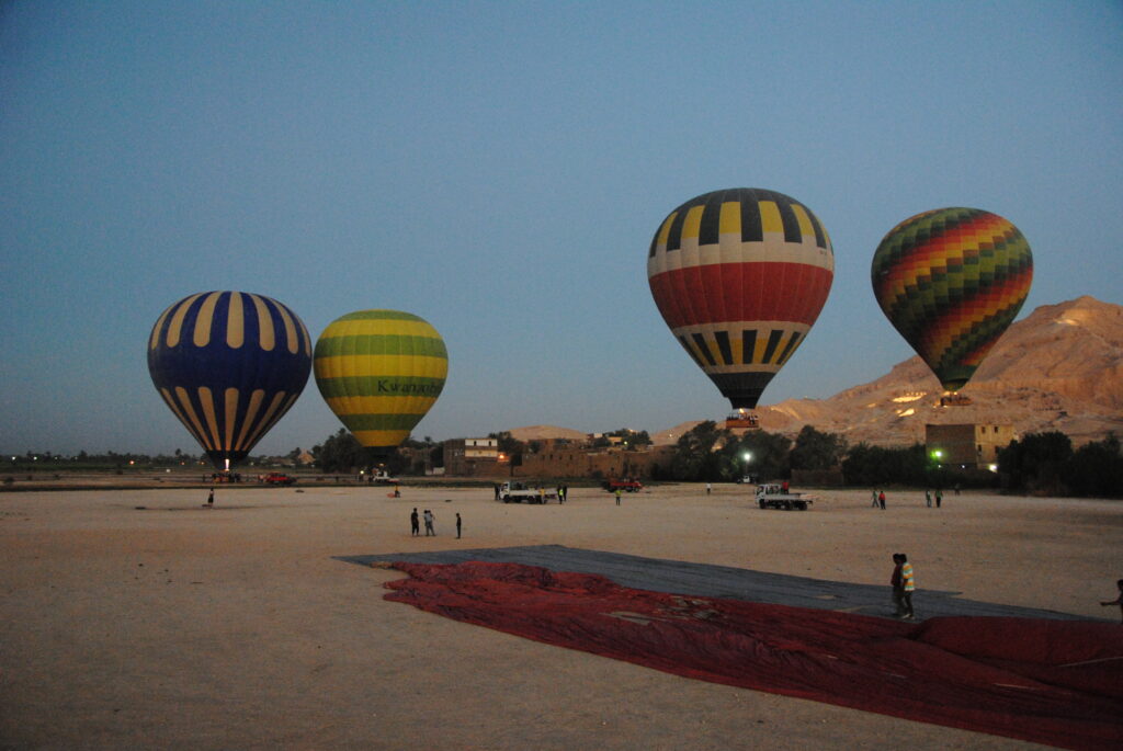 viaje en globo luxor