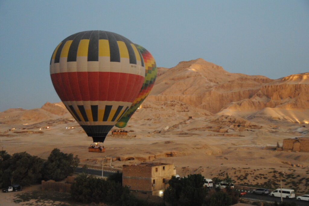 paseo en globo Luxor