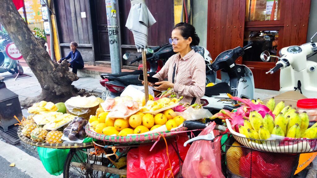 Vendedora en Vietnam