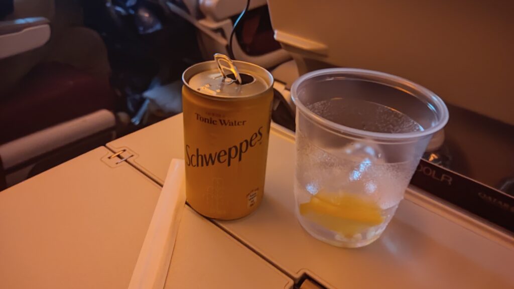 Bebidas gratuitas en Qatar Airlines