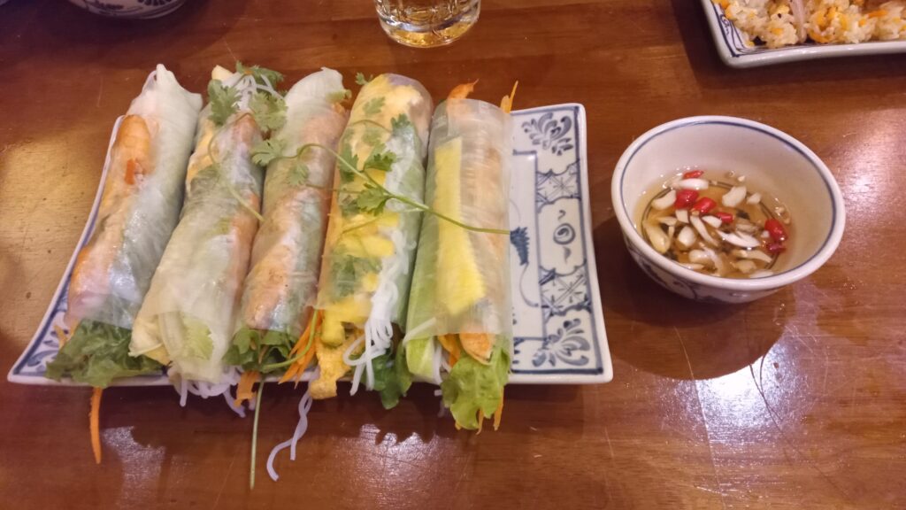 Rollitos Vietnamitas vegetales GOI CUON