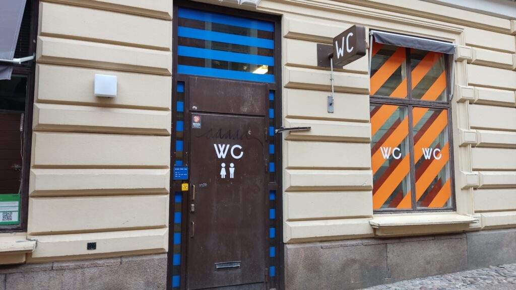 WC publicos en Helsinki