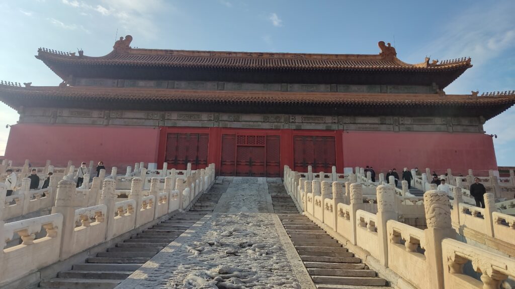 Calzada imperial de marmol de La Ciudad Prohibida de Pekín