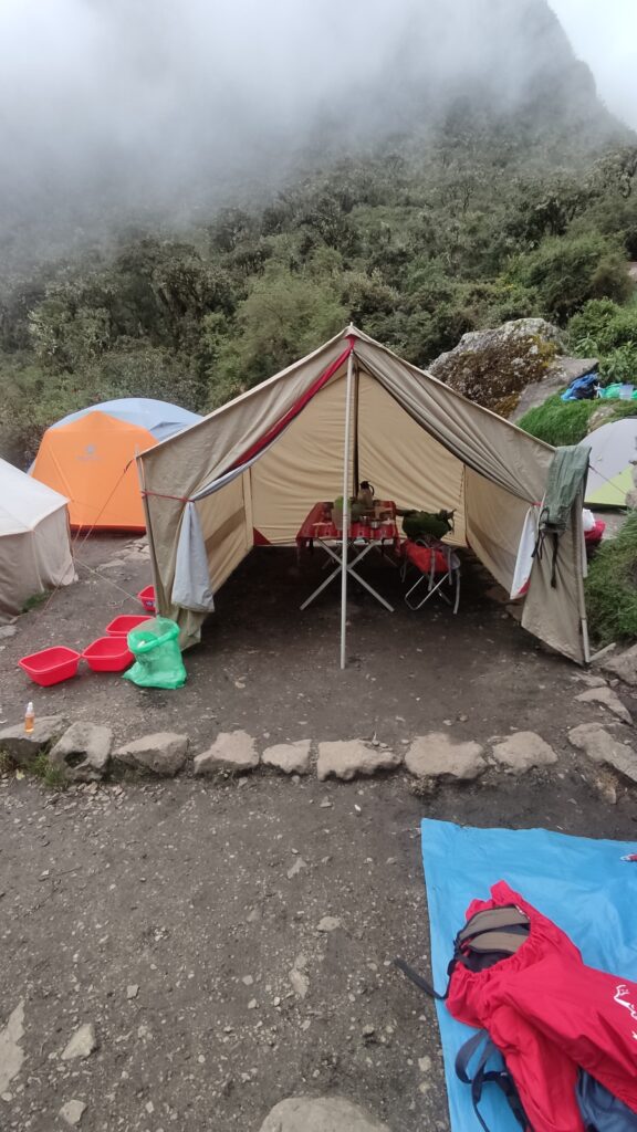 Camino Inca, Cuzco Perú
campamento