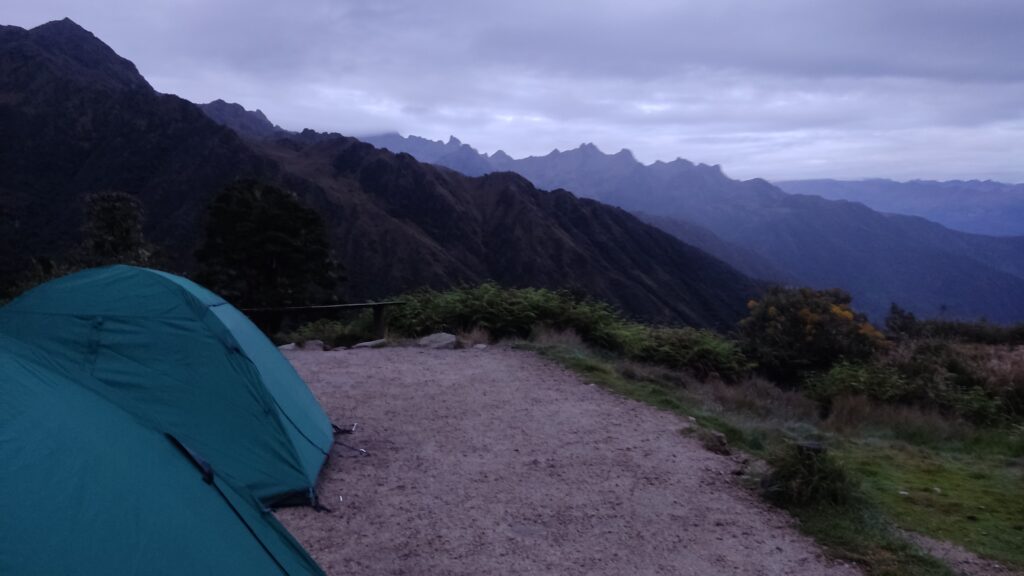 campamento Camino Inca, Cuzco Perú