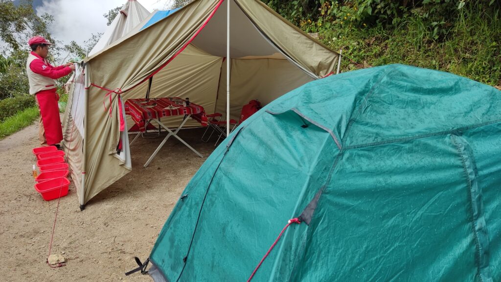 Camino Inca, Inca Trail
Campamento