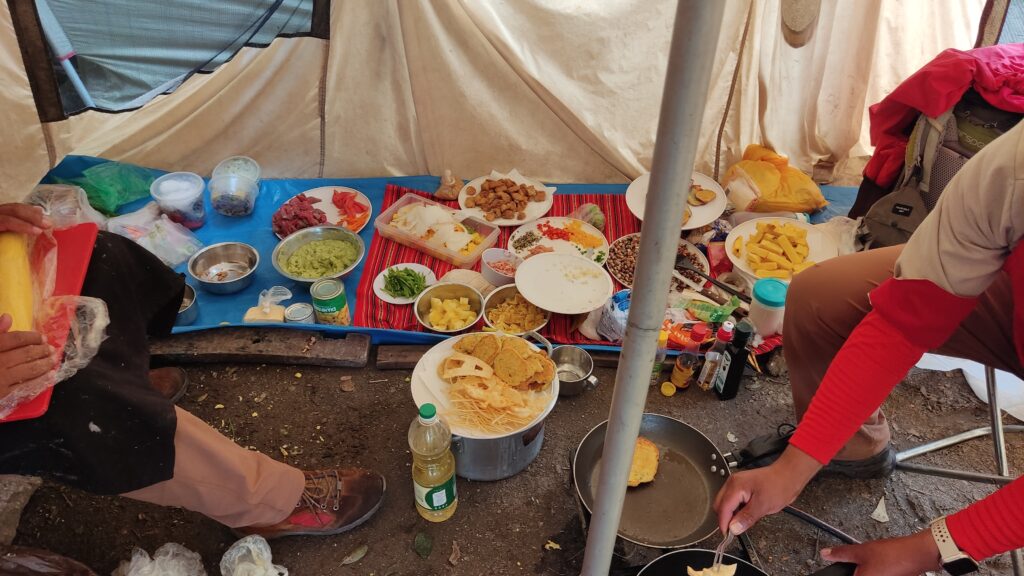 Camino Inca, Inca Trail
Campamento